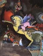 Wassily Kandinsky Rozsaszin lovas oil painting on canvas